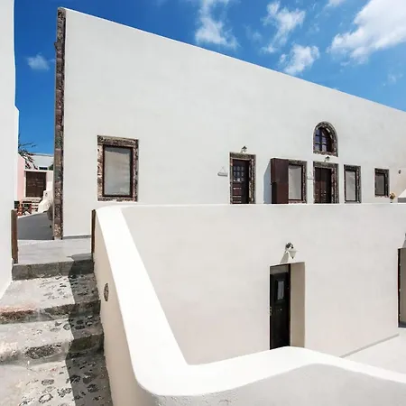 Lovely Santorini 1 Bedroom Cave Studio Gajeel With Spacious Terrace Vila